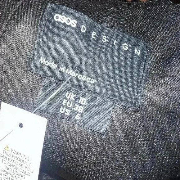 ASOS Design PU Corset Seamed Mini Dress in Leopard print-Multi - Picture 7 of 12